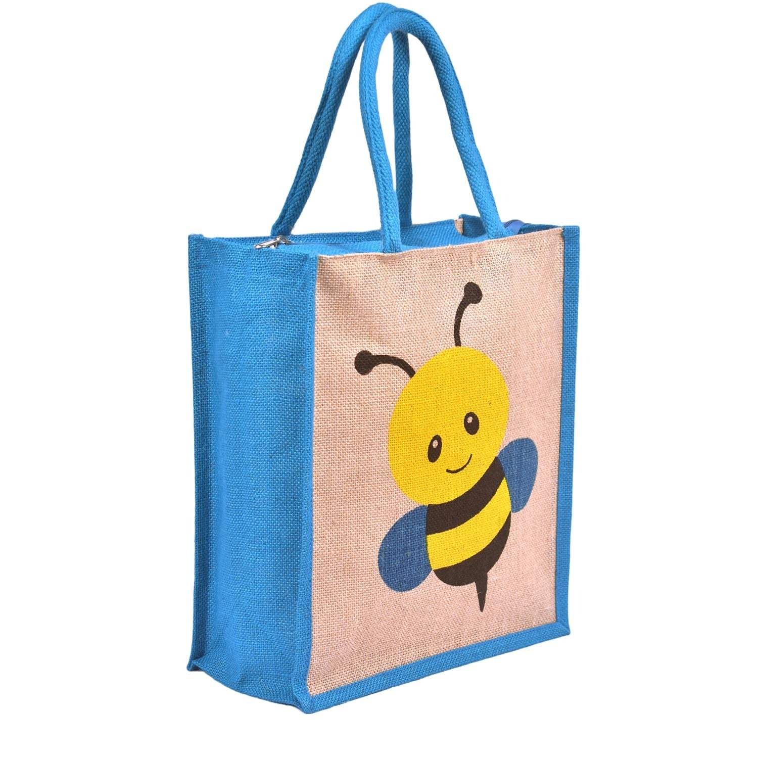 Honey Bee Jute Bag Jute and Cute