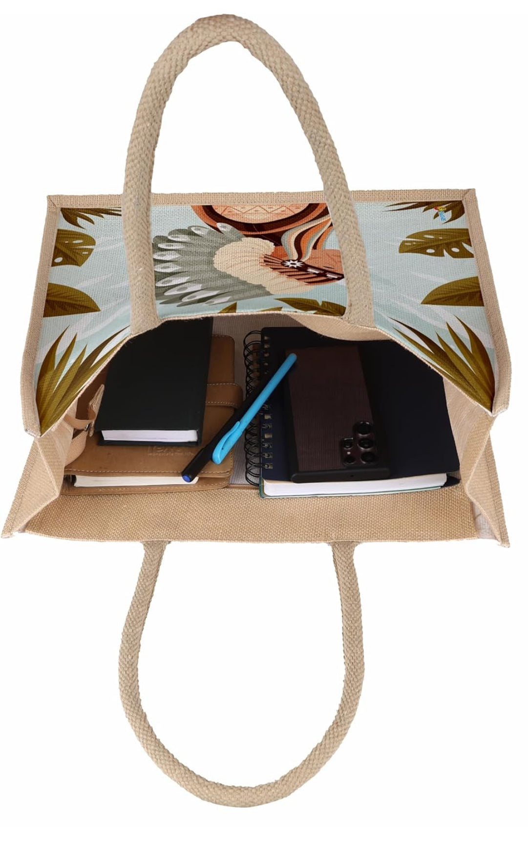 Native Heritage Design Jute tote