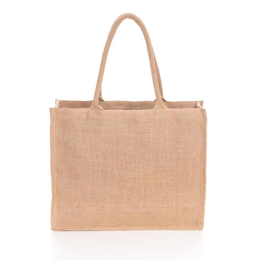 Large Jute Bag with corn starch coating